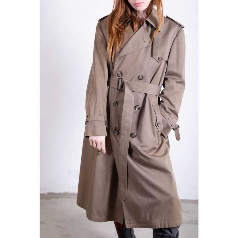 Dior Vintage Christian Dior 1980s Tan Trench Coat… - image 5