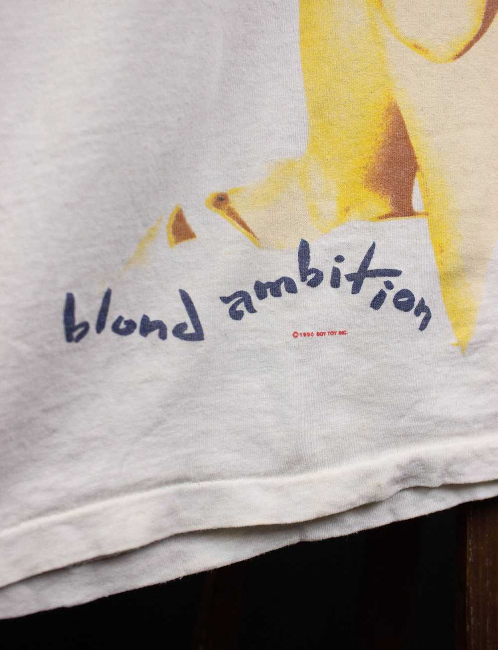 Band Tees × Vintage Vintage 1990 Madonna Blonde A… - image 3