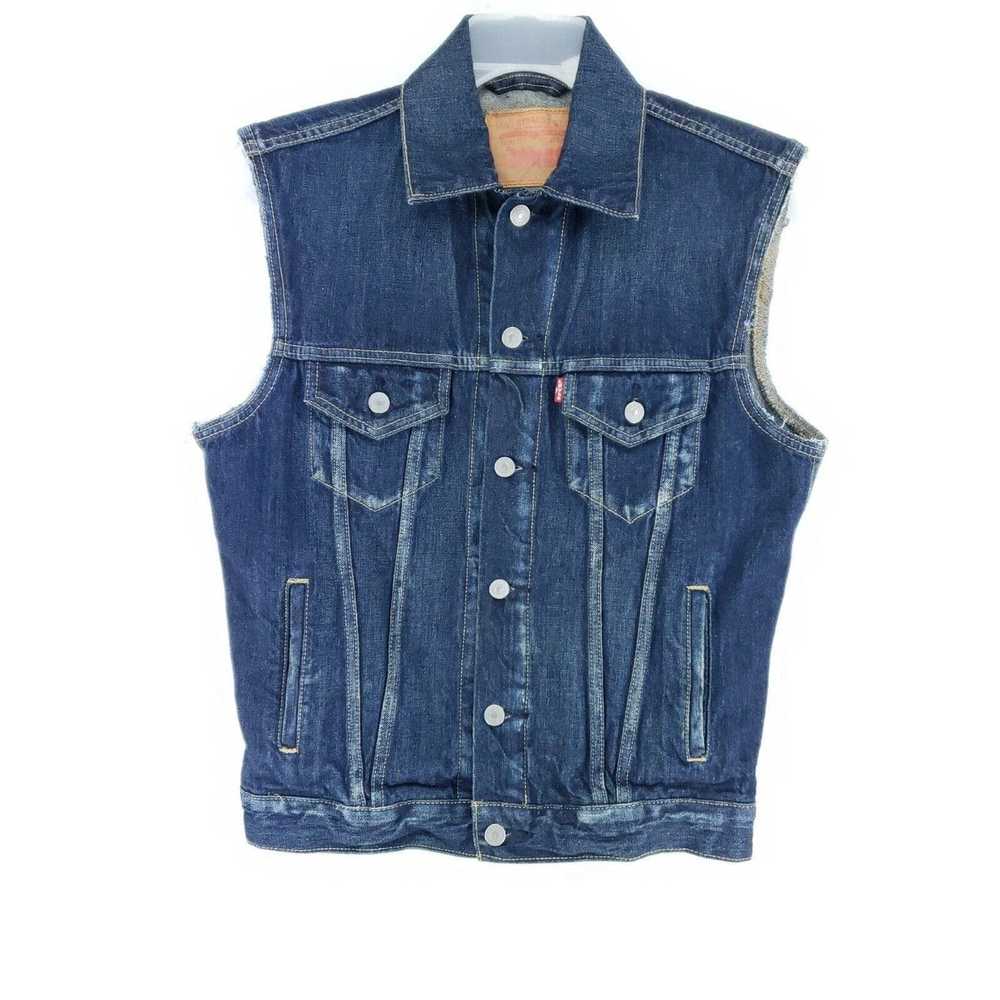 Other Levi Strauss Denim Vest Women's Size Small … - image 1