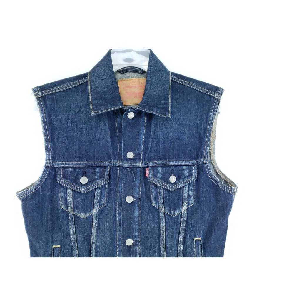 Other Levi Strauss Denim Vest Women's Size Small … - image 2