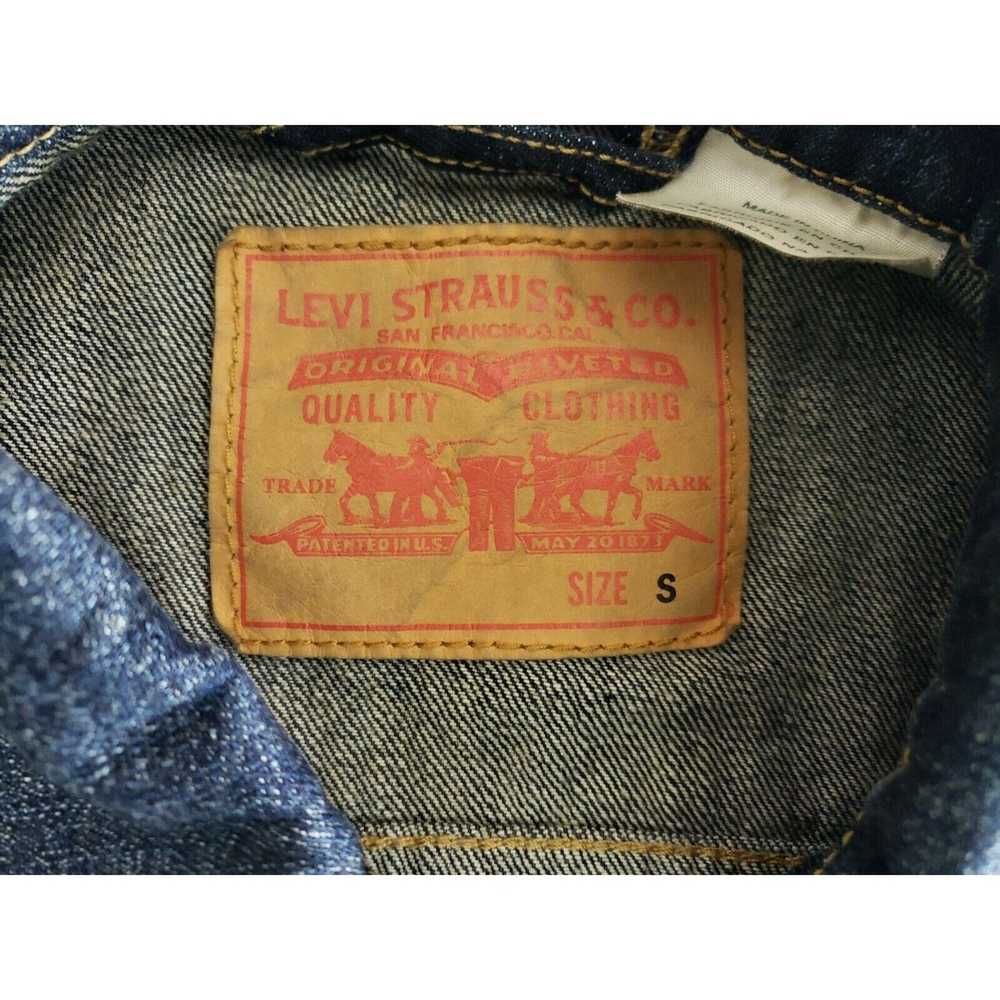 Other Levi Strauss Denim Vest Women's Size Small … - image 5