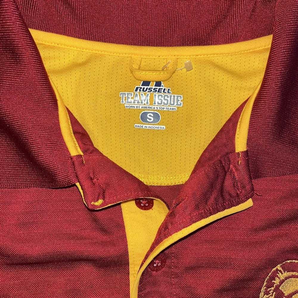 PICK Vintage Russell Athletic University of Southern California Made in Usa  USC Full Zip Hoodie Big Logo Embroidered Size S Fit M 