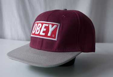 Obey × Streetwear Obey Cap Hat Spell Out Logo Sna… - image 1