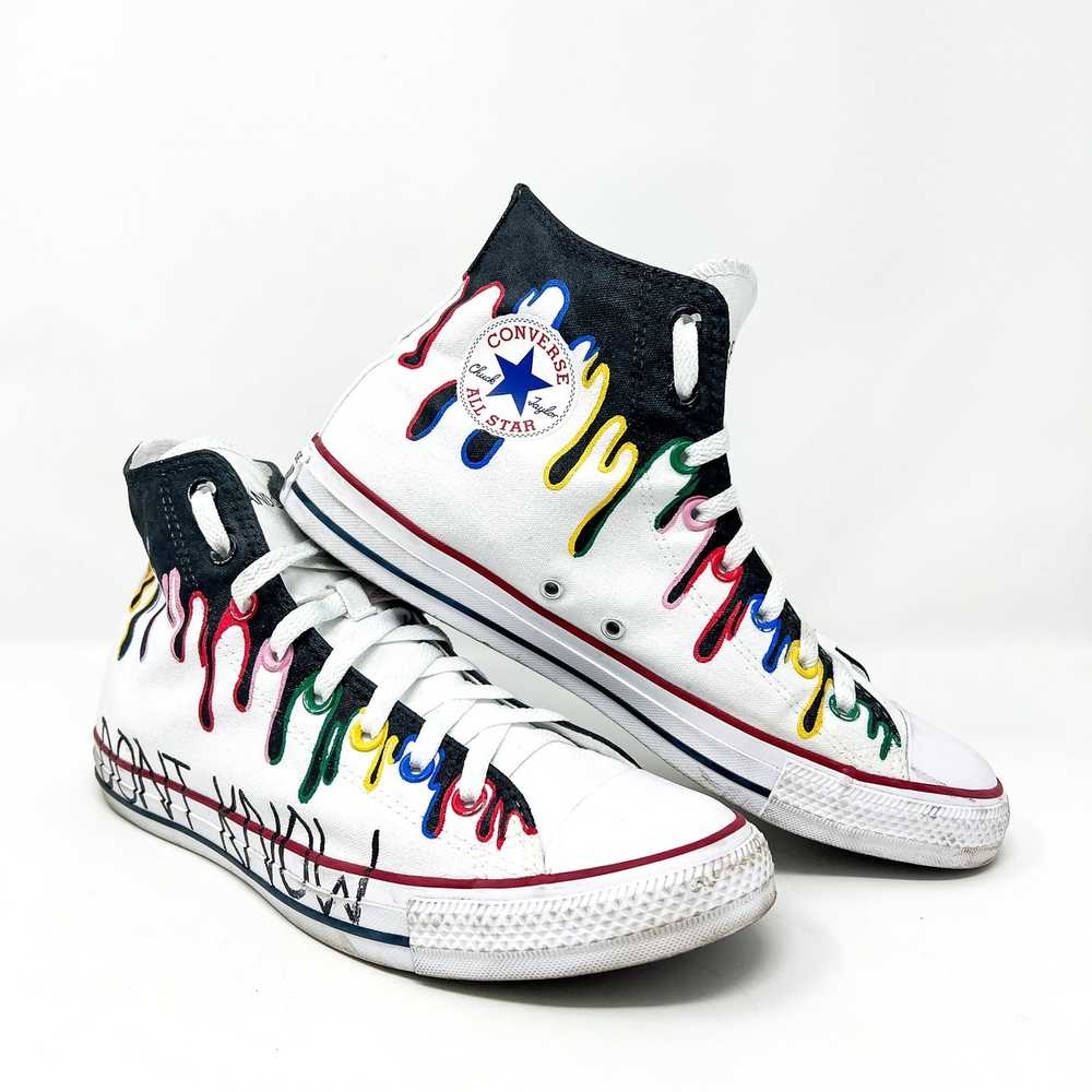 Converse × Custom Wren+Glory ‘Drip’ Painted High-… - image 2