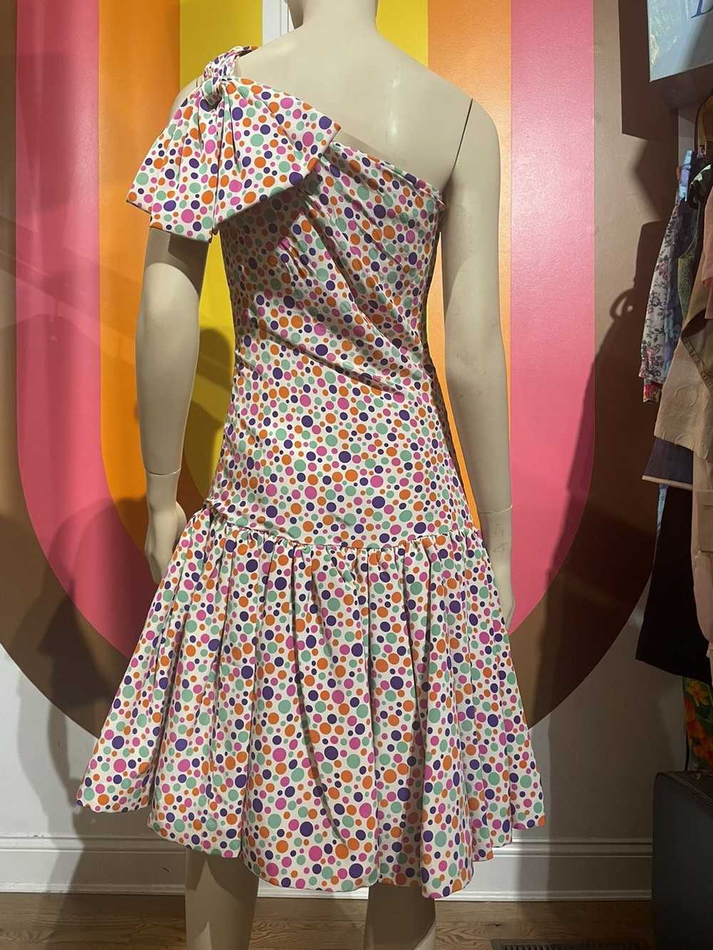 Oscar De La Renta × Vintage 80s bubble dress - image 2