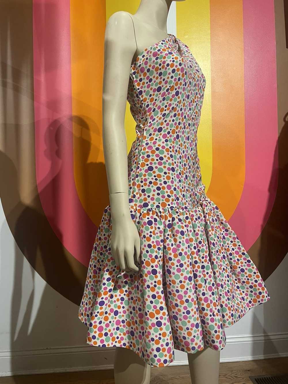 Oscar De La Renta × Vintage 80s bubble dress - image 4