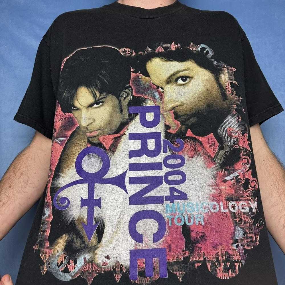 Band Tees × Vintage vintage prince tour t-shirt - image 1