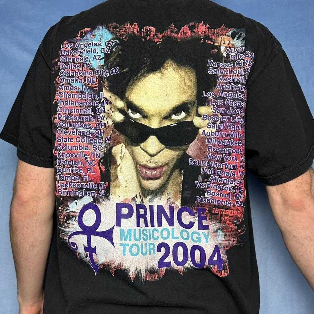Band Tees × Vintage vintage prince tour t-shirt - image 2
