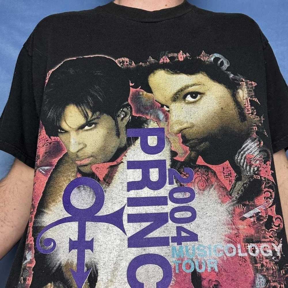 Band Tees × Vintage vintage prince tour t-shirt - image 4