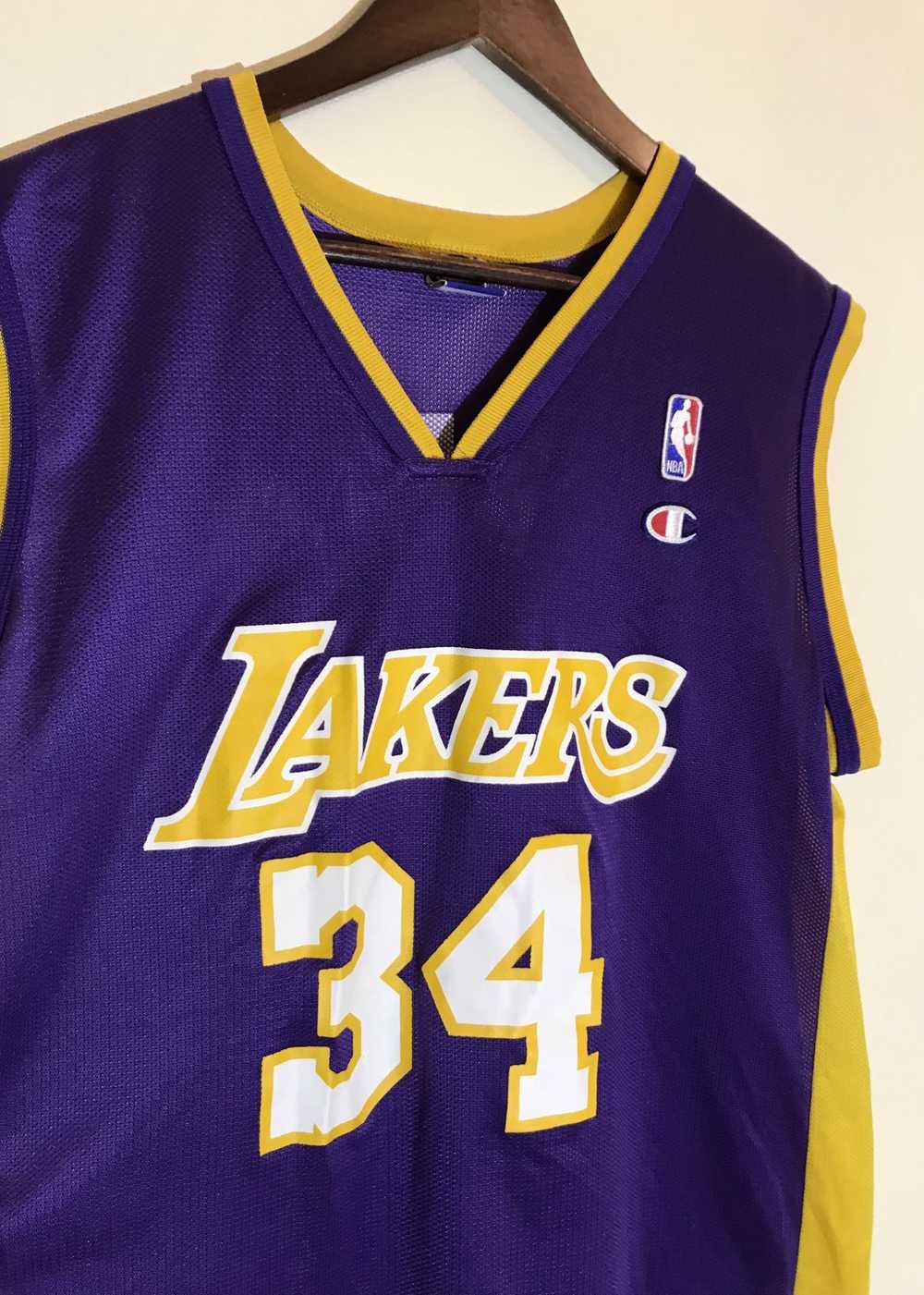 Champion × Lakers × Vintage Champion ONeal Lakers… - image 4