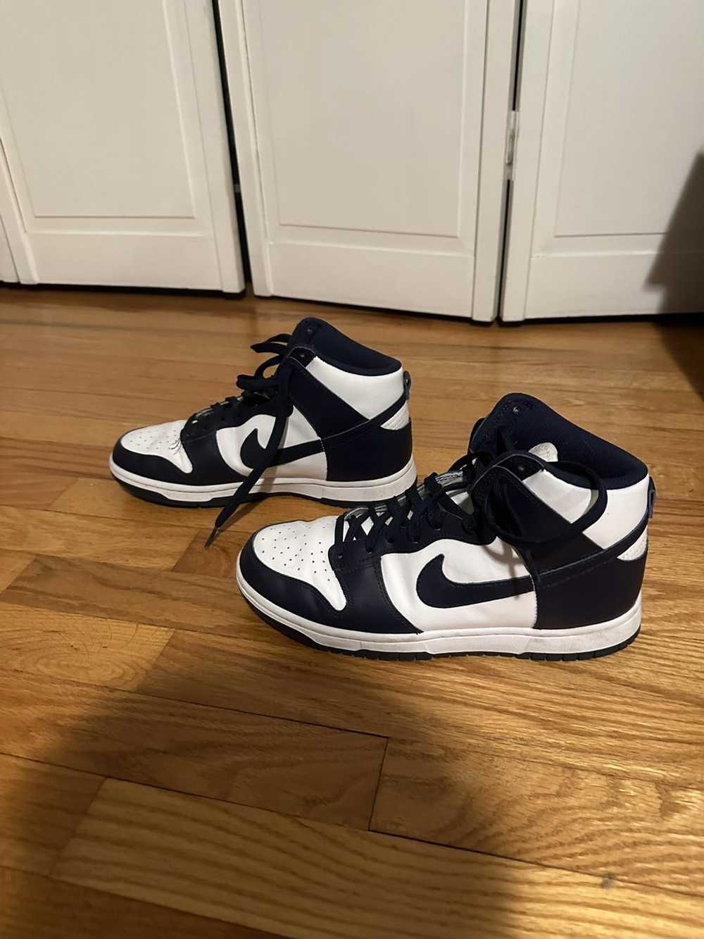 Nike Nike dunk high Navy - image 5