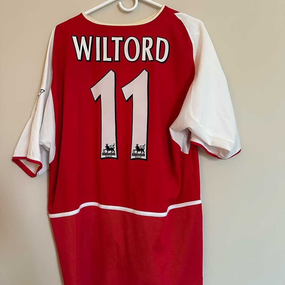 Nike Arsenal 2002-2004 Home Kit #11 Wiltord - image 2