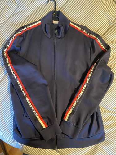 Moncler Logo Stripe Track Jacket in White Cotton Cream ref.876688 - Joli  Closet