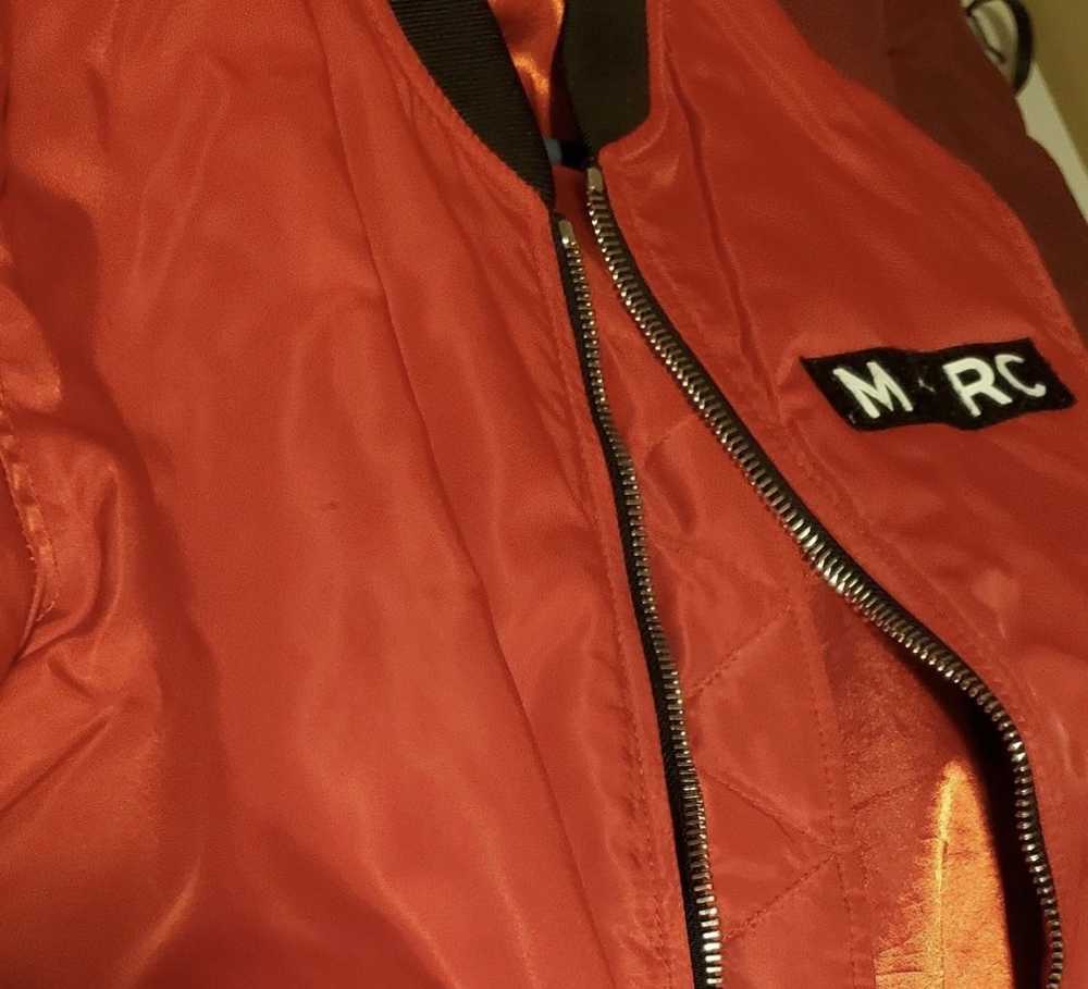 M+Rc Noir M+ RC red satin bomber jacket - image 1