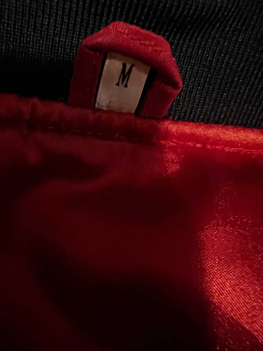M+Rc Noir M+ RC red satin bomber jacket - image 4