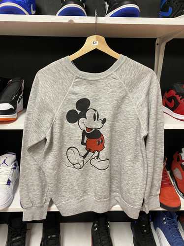 Vintage Mickey Mouse long sleeve / light crew neck