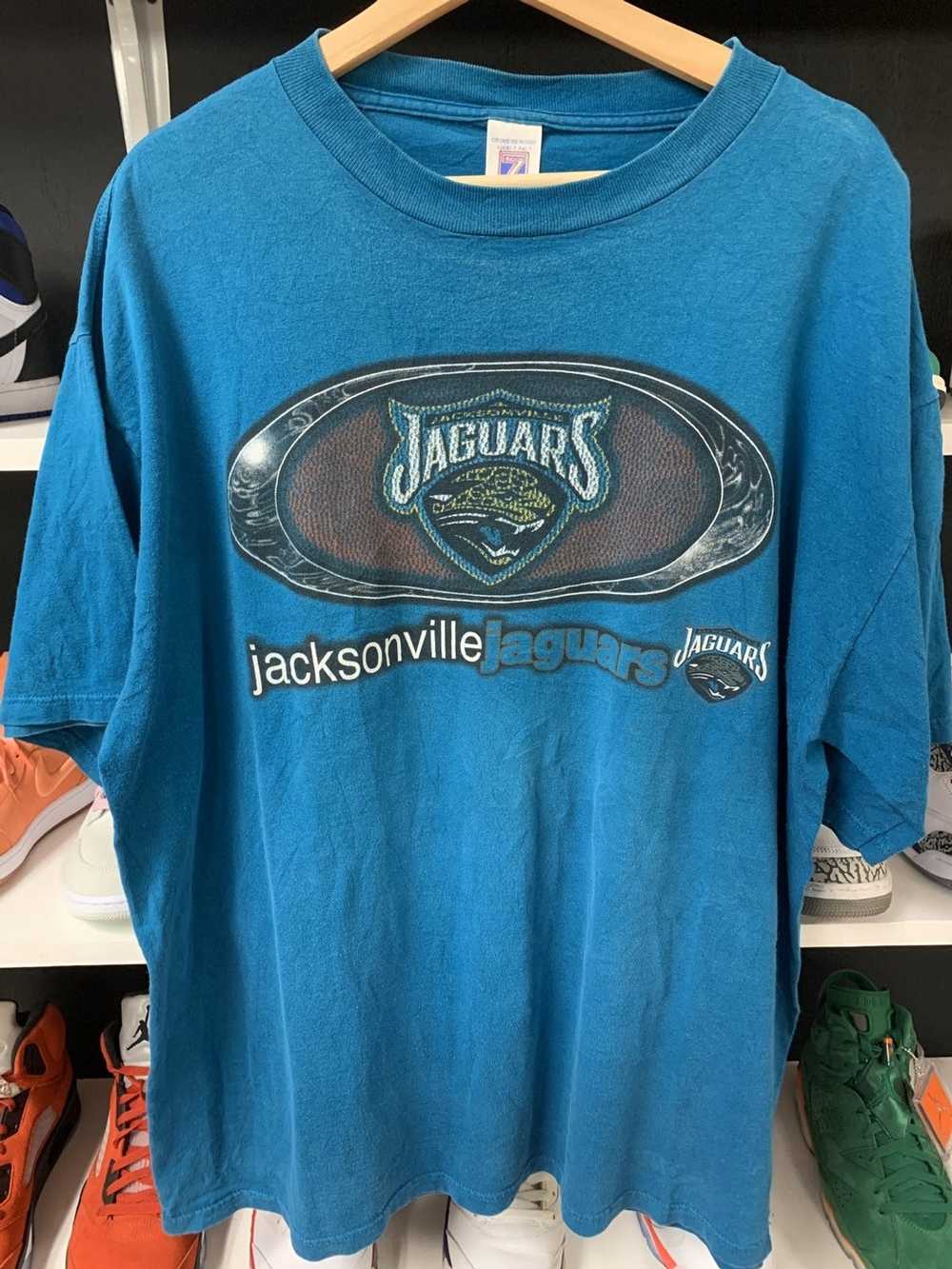 LegacyVintage99 Vintage Jacksonville Jaguars T Shirt Pro Player Made USA NFL Shirt 90s Tee Deadstock New with Tags Medium Large XL 2XL