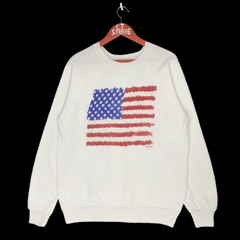 Made In Usa × Tultex × Vintage Vintage 90s Americ… - image 1