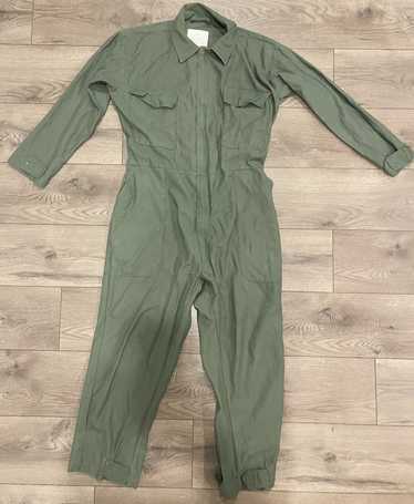 Vintage military insulated coveralls Poplin hotsell cotton quilted no size (read)