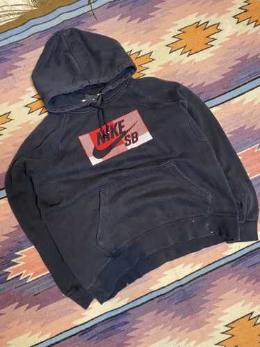 Nike × Vintage Vintage Nike SB Hoodie Box Logo