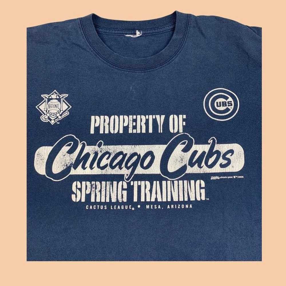 Vintage Vintage 2005 Chicago Cubs faded t-shirt - image 2