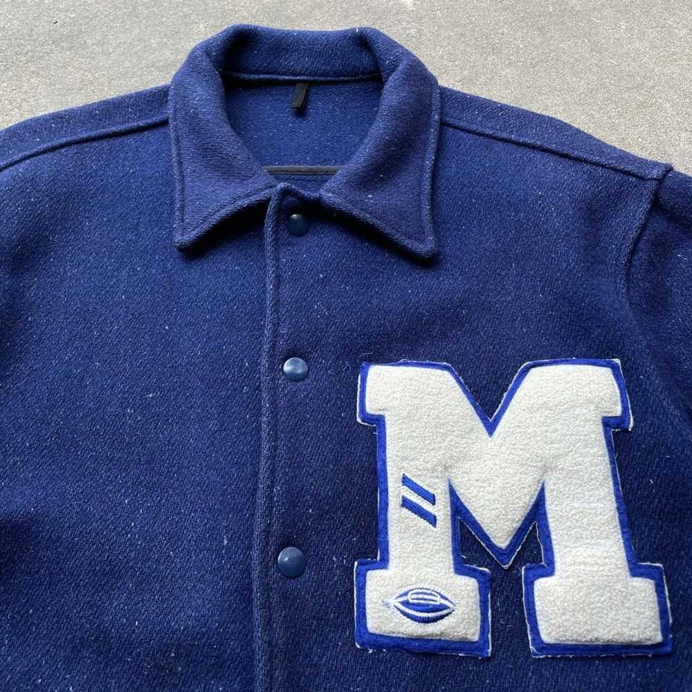 Made In Usa × Vintage 50’s Butwin Wool Letterman … - image 2