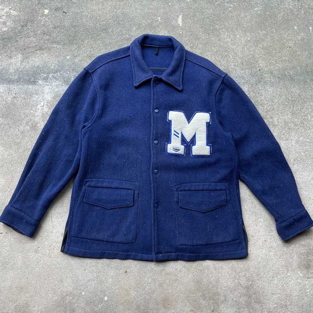 Made In Usa × Vintage 50’s Butwin Wool Letterman … - image 6