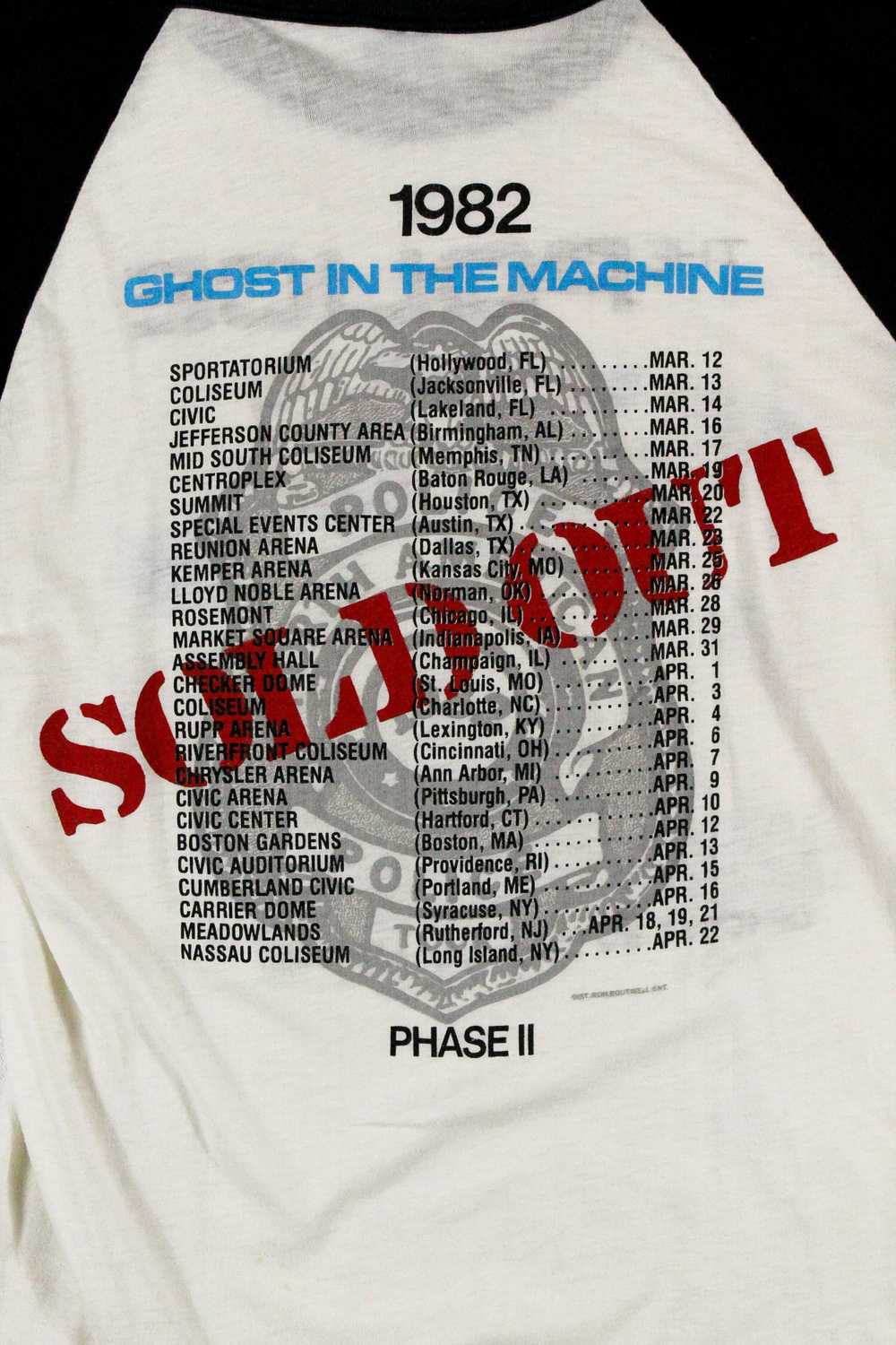 1980s The Police Tour T Shirt - image 7