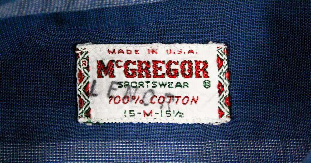 1950s McGregor Loop Collar Shirt - image 4