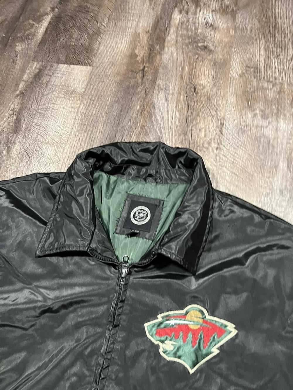 NHL × Vintage Vintage Minnesota Wild Jacket - image 3