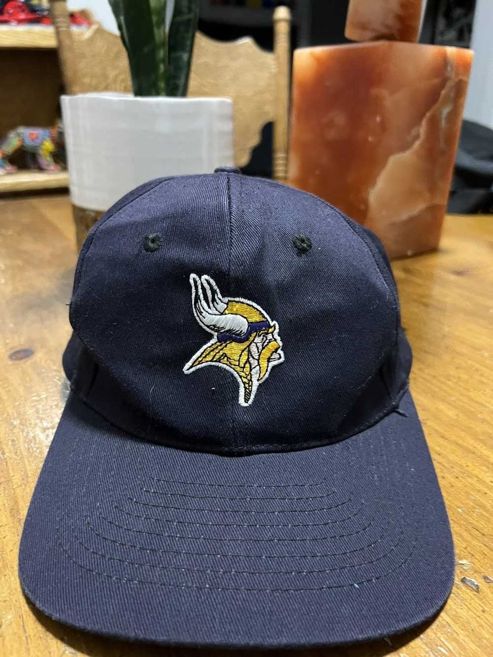 Purple Reign Minnesota Vikings Football Fan Skol Embroidered Trucker Cap Black / White
