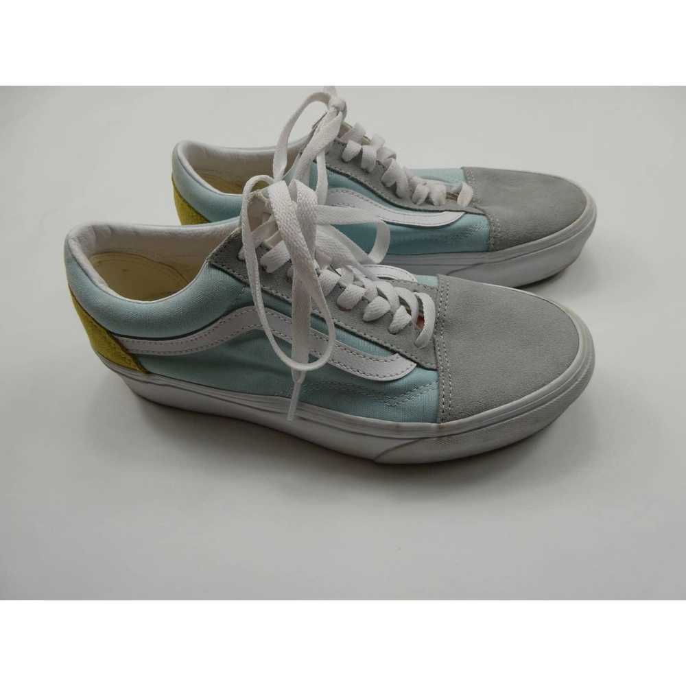 Vans VANS old skool shoes, teal and gray, suede, … - image 2