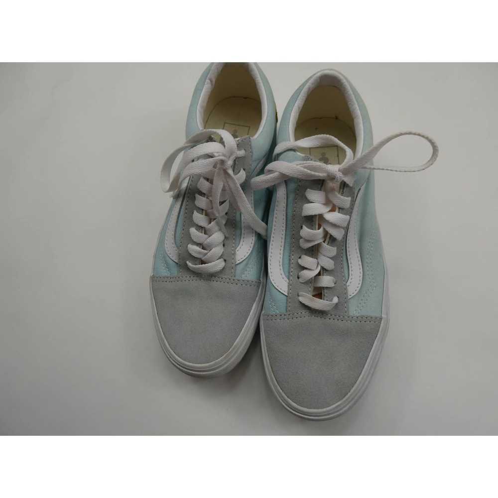 Vans VANS old skool shoes, teal and gray, suede, … - image 3