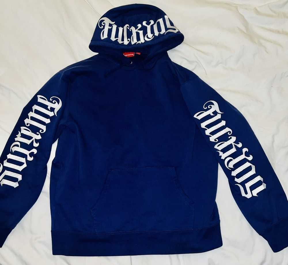 Supreme Supreme Ambigram Hoodie - image 1