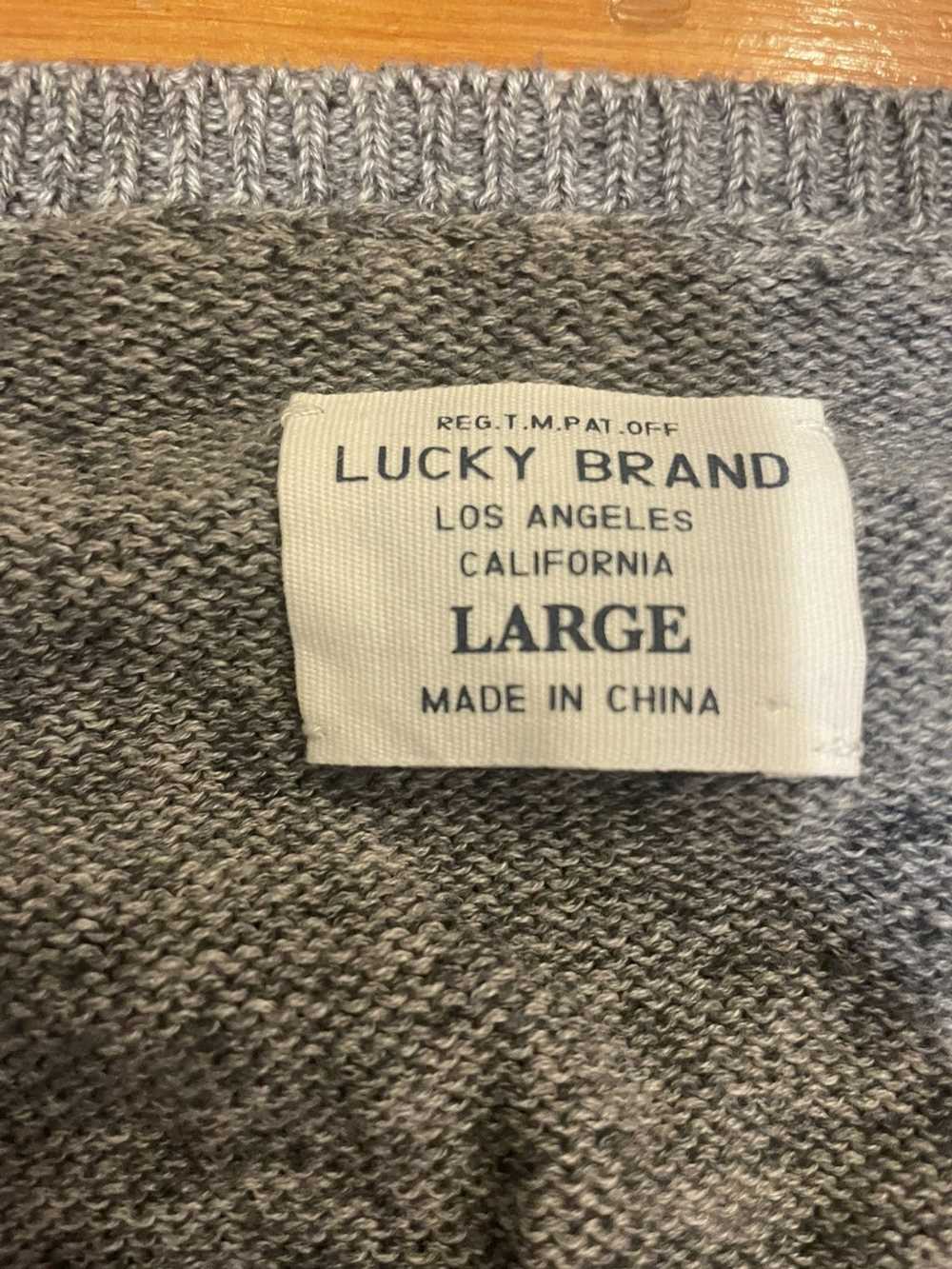 Lucky Brand Lucky Brand Large Waffle Knit Thermal… - image 5