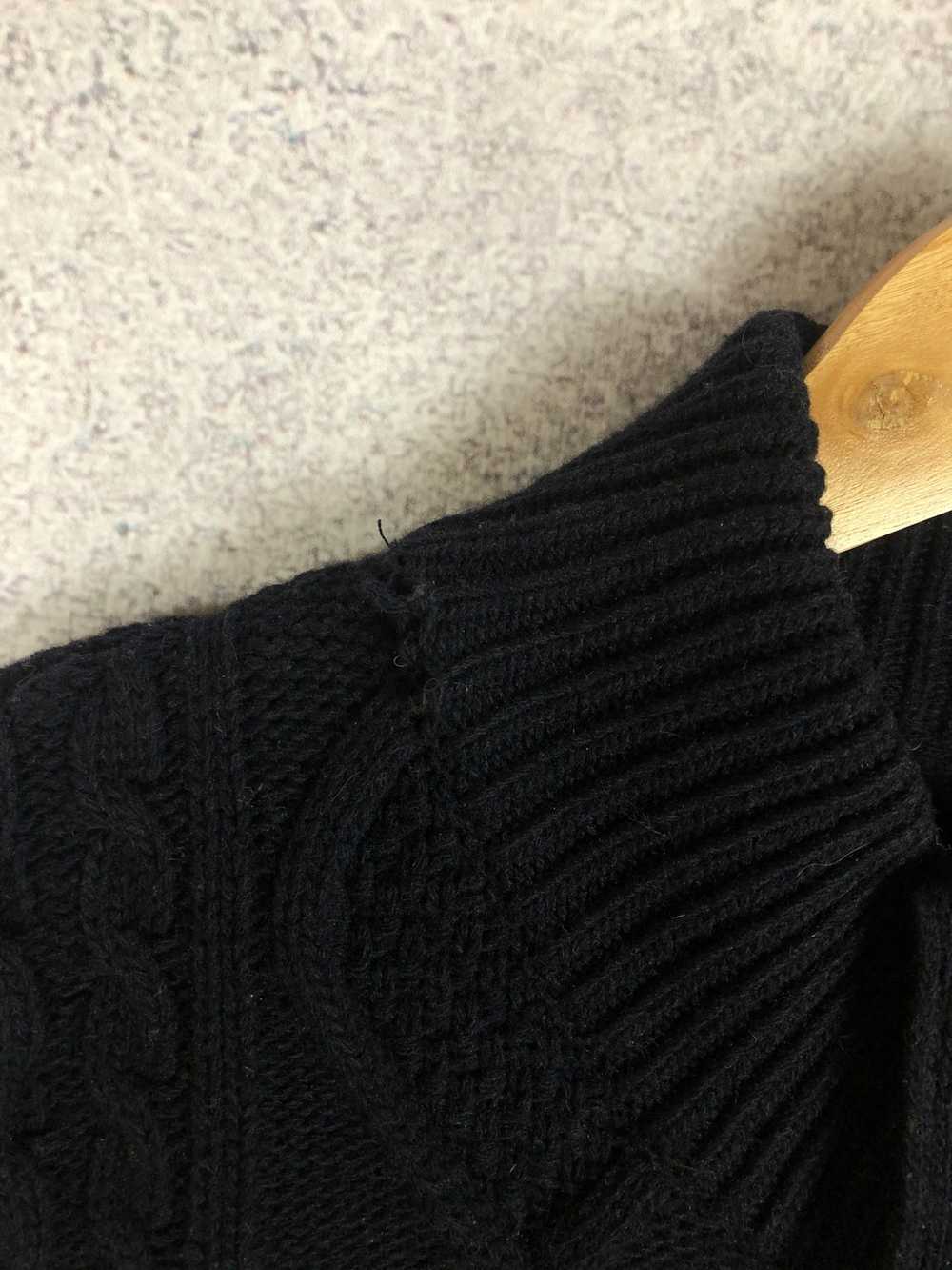 Barbour × Coloured Cable Knit Sweater Vintage Bar… - image 7
