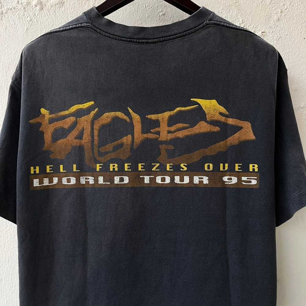 Band Tees × The Eagles × Vintage 1994 Eagles Hell… - image 9