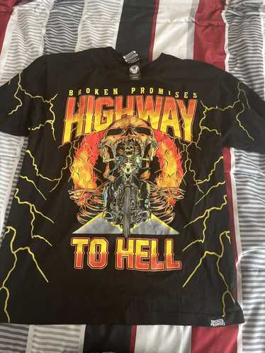 Streetwear Broken promises highway to hell shirt - image 1