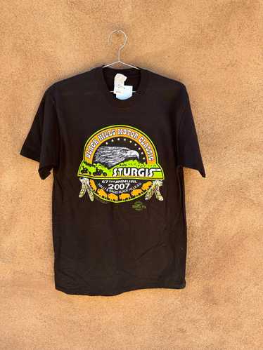 2007 Black Hills Moto Rally Sturgis Tee (orange/gr