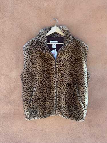 Faux Fur Oversized Bloomingdales Vest - Medium - image 1