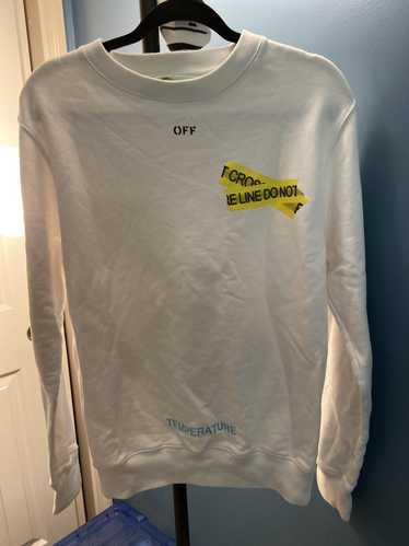 Off-White Off-White “Do Not Cross Line” Sweatshirt