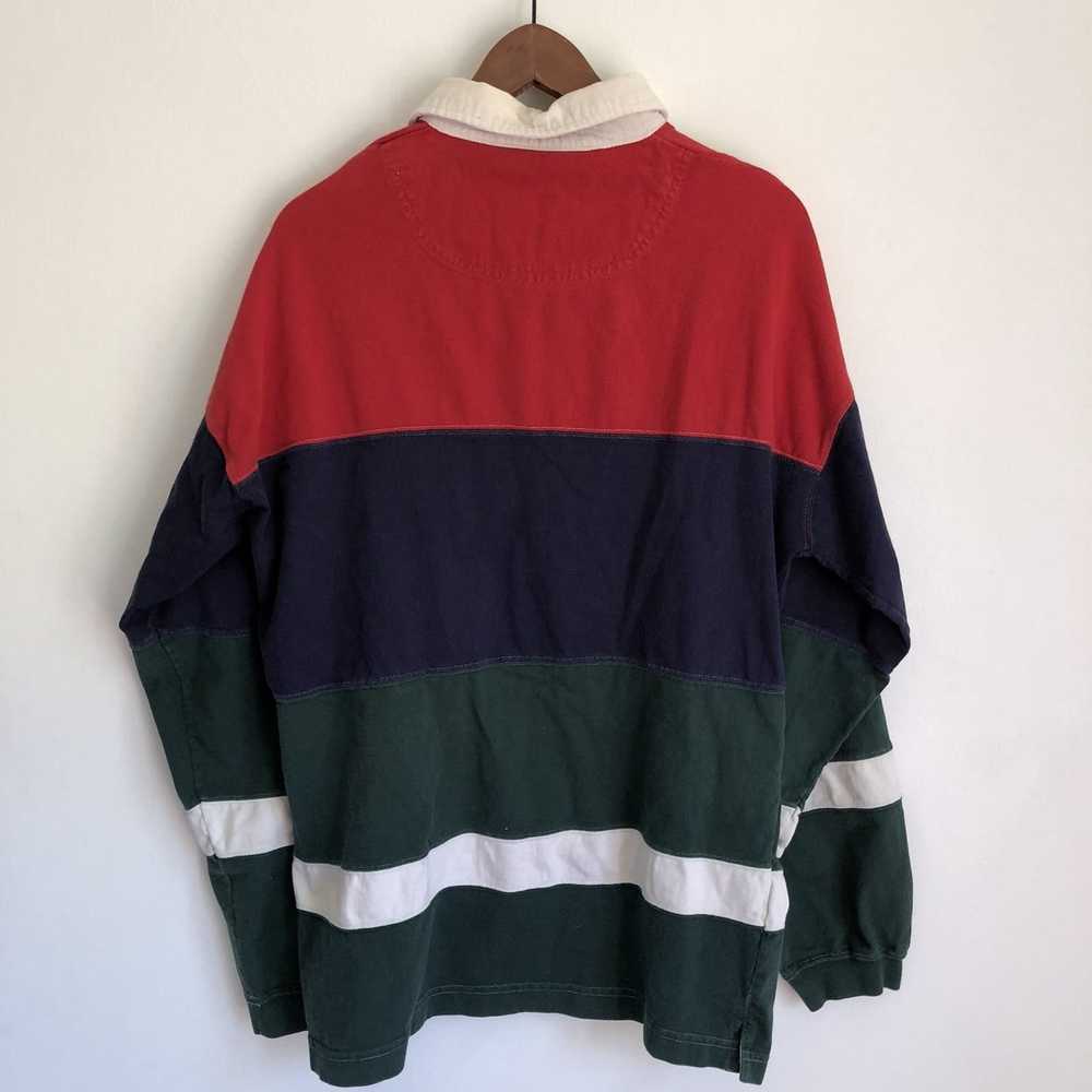Vintage 90s Color blocked Rugby Polo - image 2