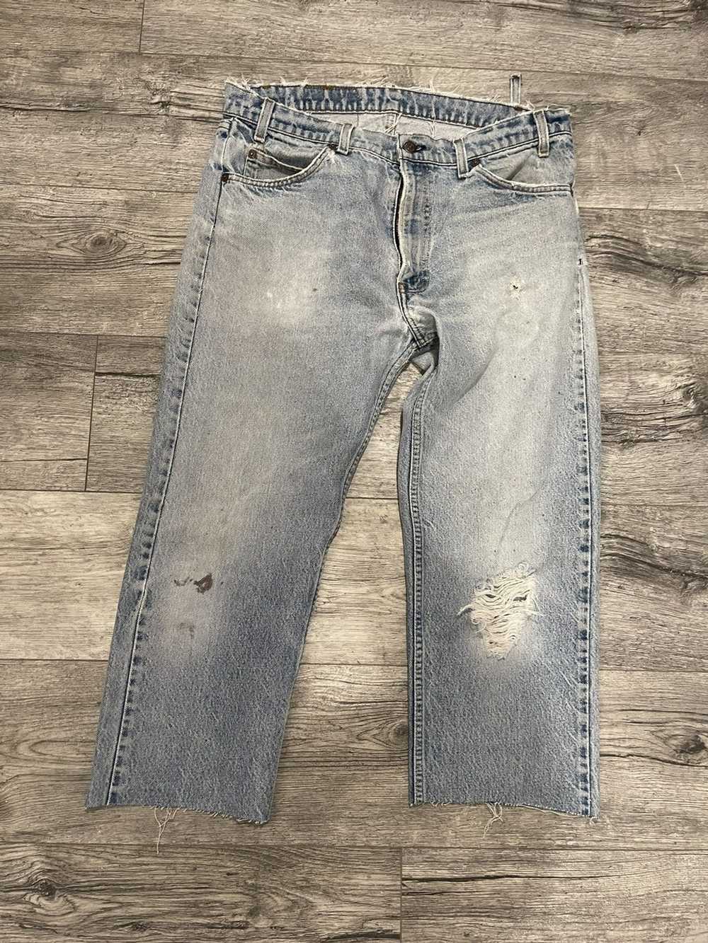 Levi's Vintage levi 505 orange tab light wash - Gem