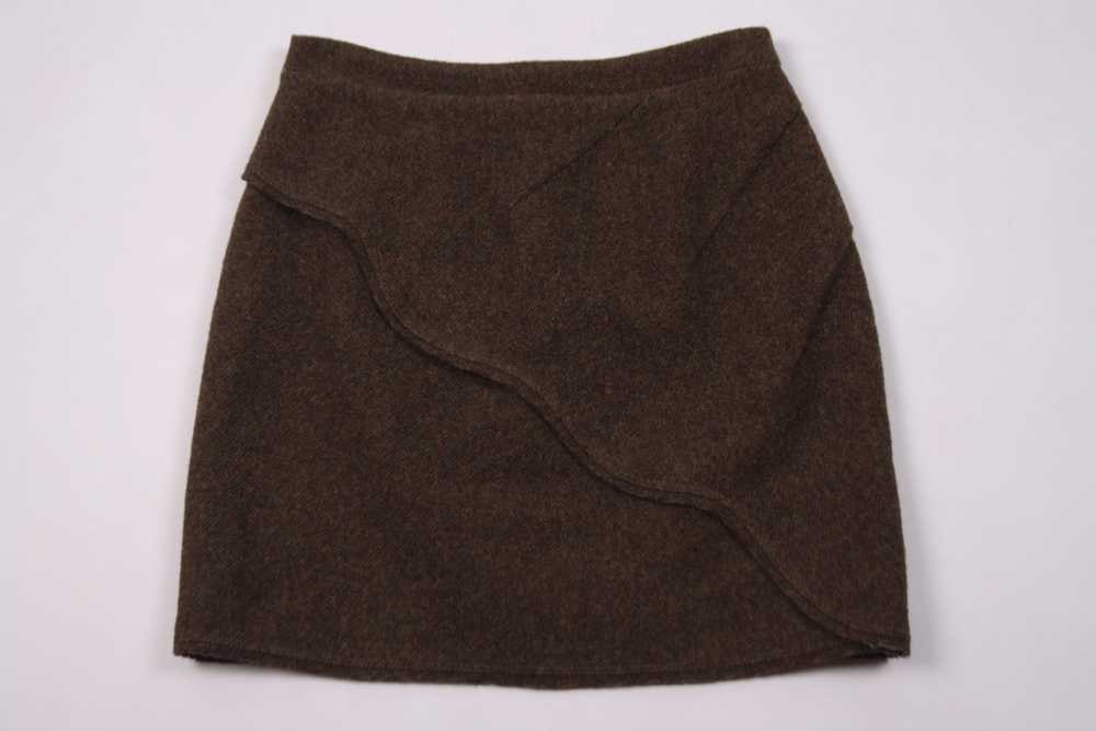 Fendi Fendi Tweed Wool Skirt Silk Lining made in … - image 1