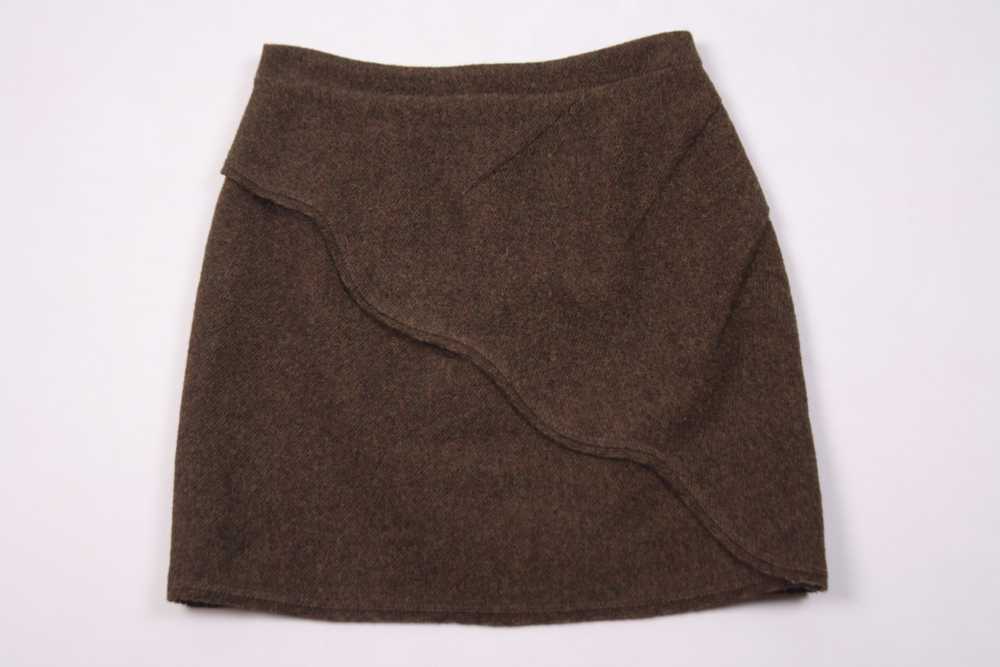 Fendi Fendi Tweed Wool Skirt Silk Lining made in … - image 2