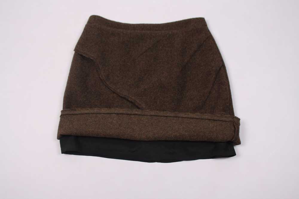 Fendi Fendi Tweed Wool Skirt Silk Lining made in … - image 4