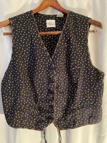 Vintage Vtg LIZ GOLF Liz Claiborne Cotton Vest Wom