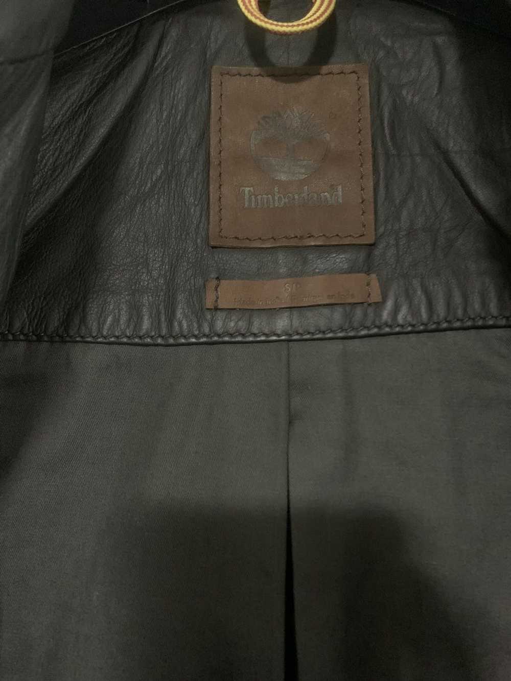 Timberland Timberland Leather Jacket - image 10