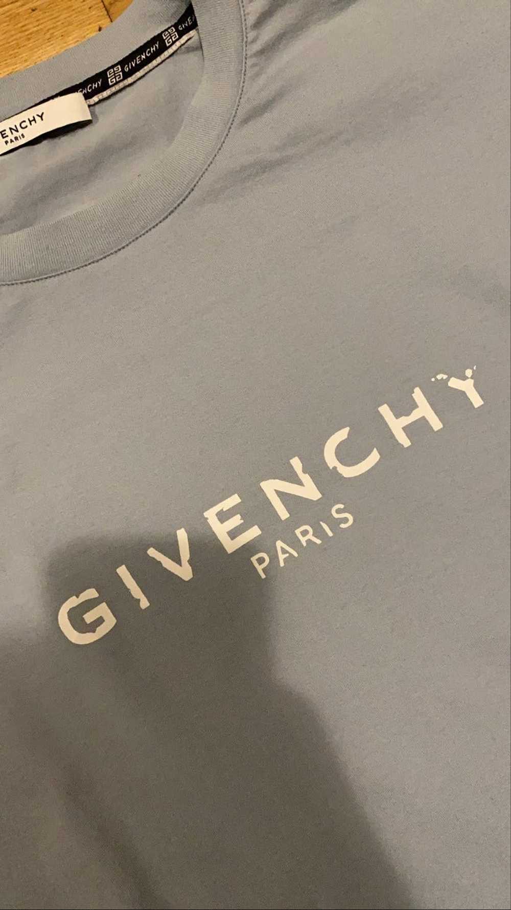Givenchy Givenchy Distressed Logo Tshirt - image 2