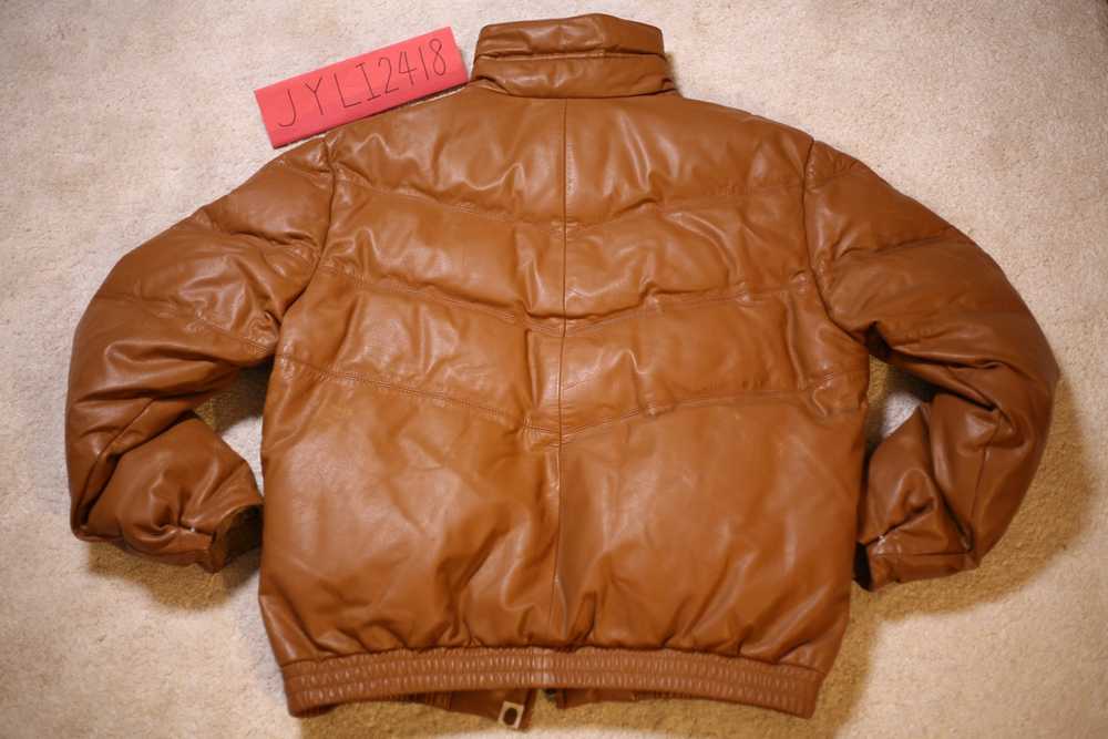 Bape Bape Leather Classic Down Jacket Takuya Kimu… - image 7